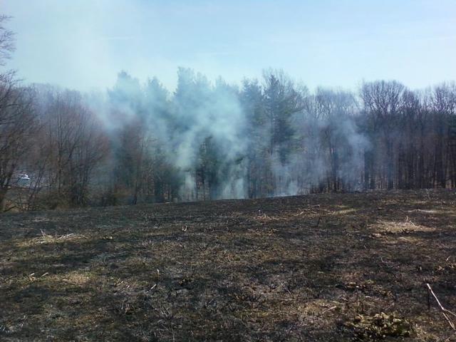 20 acre brush and woods fire jessie smith rd